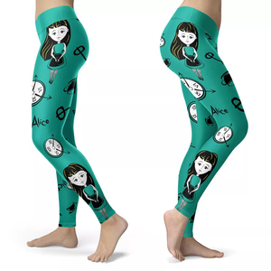 Leggings de pantalons de sport personnalisés à taille haute et vêtements de yoga pour femmes - Product Image 1