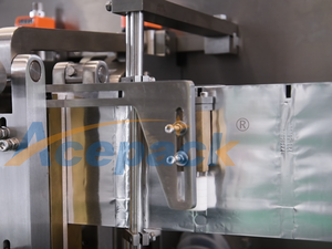 Máquina empacadora HFFS Stand up Doypack para llenado de bolsas de jugo <span class=keywords><strong>Caprisun</strong></span> con certificación CE y aprobación UL - Product Image 3