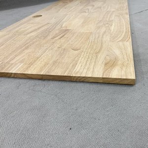 Tablero de Madera de Caucho Color Madera Natural con Acabado PU MB001 Diseño Rústico para Muebles de Nogal, Arce, Roble, Haya, Pino y Teca - Product Image 3