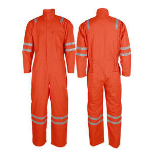 Ropa DE TRABAJO personalizada OEM uniformes algodón hombres mecánico construcción mono de manga larga resistente al fuego FR aceite general desechable - Product Image 6