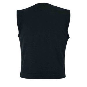 Gilet de moto en toile à vendre en ligne Gilet d'équitation pour hommes de qualité supérieure Gilets de motard pour hommes au meilleur prix - Product Image 2