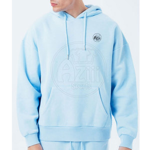 Derniers modèles de sweats à capuche oversize unis et tendance, de qualité supérieure, doux, respirants, 100% coton, écologiques, pour hommes, pour l'extérieur - Product Image 3