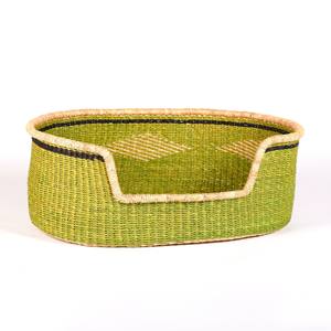 Handmade seagrass <b>bed</b> basket for pet natural straw sea grass baskets pets accessories wholesale - Product Image 4