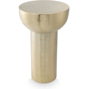 Taburete lateral de aluminio de último diseño, textura de diseño único con consola con incrustaciones de hueso de acabado dorado para muebles de sala de estar - Product Image 1