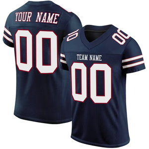 Jersey de Fútbol Americano Personalizado Hecho en Fábrica, Ropa Deportiva al por Mayor para Equipos, Jersey de Fútbol Americano para Adultos, Servicio OEM - Product Image 1
