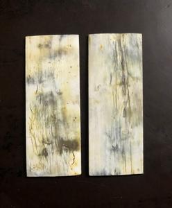 Impex แผ่นเขาวัวแอฟริกาคุณภาพพรีเมี่ยมงานฝีมือธรรมชาติสำหรับแว่นตากรอบหนึ่งด้านแผ่นฮอร์นสีขาวความรัก - Product Image 5