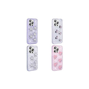 Coque de protection JoieCreatif Edition Luxury Glitter Sparkle TPU pour iPhone 15 Pro Max, mignonne, avec protection airbag, compatible avec le modèle 14 Plus - Product Image 3