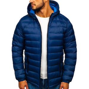 Chaquetas Acolchadas con Capucha para Hombre, Impermeables y Resistentes al Viento, con Cuello Camisero, Diseño Personalizado con Logotipo en la Parte Delantera, Estilo Urbano, para Invierno - Product Image 2