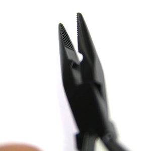 Pince à retirer les extensions de cheveux, à une seule ouverture, mâchoire dentelée, acier inoxydable, outil durable pour les professionnels de la beauté, les stylistes - Product Image 2