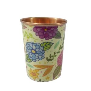 แก้วทองแดงบริสุทธิ์ธรรมดาสําหรับห้องครัวแก้วน้ําทองแดงสําหรับน้ํา ถ้วยแก้วน้ําทองแดงสําหรับน้ําดื่ม - Product Image 1