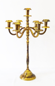 Offre Spéciale de table en aluminium décoratif 9 Lite centre de table candélabre utilisation pour la maison et le mariage candélabre classique décoratif de qualité supérieure - Product Image 6