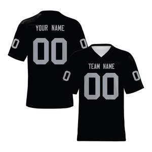 เสื้อเจอร์ซีย์ฟุตบอลอเมริกันสำหรับผู้ชาย/เยาวชนเสื้อรักบี้เย็บแบบสั่งทำ - Product Image 2