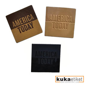 Etiqueta de Marca de Ropa Lavable de Cuero Sintético PU Personalizada de Alta Calidad, Logotipo Personalizado, Colores y Tamaños Personalizados para Zapatos y Prendas - Product Image 6