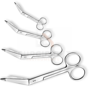 Ciseaux d'instruments chirurgicaux écologiques en acier inoxydable 2Cr13 de qualité supérieure ciseaux à pansement médical par Instruments Surgiright - Product Image 4