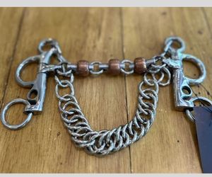 Mèche Pelham en forme de larme en acier inoxydable de haute qualité pour la formation d'équitation équestre occidentale Fourniture directe d'usine Option de Logo personnalisé - Product Image 4