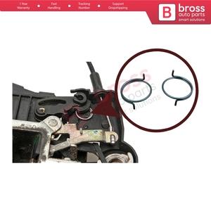 BDP575 2 Pieces <b>Door</b> Lock Actuator Repair <b>Springs</b> Right and Left A1637302335 for ML W163 1997-2005 Outer Diameter 18.8 mm - Product Image 5