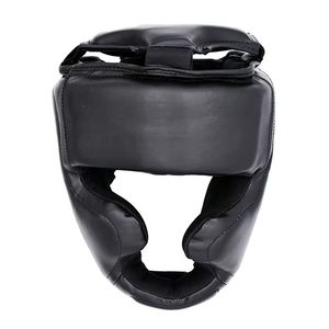 Protector de Cabeza de Boxeo de Cuero Duradero de Alta Calidad con Características Transpirables y Ajustables, Casco de Seguridad Modular - Product Image 2
