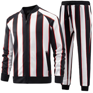 Survêtement décontracté en polyester vierge à sublimation Ensemble uni Survêtements unisexes Survêtements avec logo personnalisé pour hommes - Product Image 1