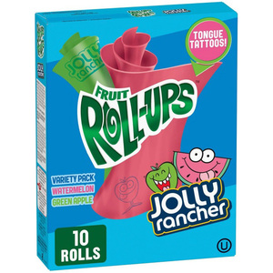 Rollitos de Fruta, Refrigerios con Sabor a Fruta, Sensación de Fresa, 0.5 oz, Paquete Variado de 10 Unidades, Paquete de 72 Unidades - Product Image 1