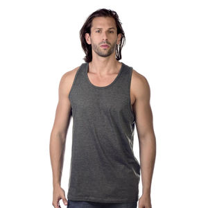 Camiseta sin Mangas de Algodón 100% para Hombre, Transpirable, de Secado Rápido, de Punto, Color Sólido Personalizado, de Alta Calidad, Precio Más Bajo, MOQ Bajo - Product Image 3