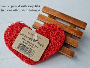 Porte-savon en bambou fait à la main porte-savon pour cuisine salle de bain - Product Image 3