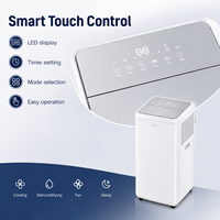 Портативный комнатный кондиционер 12000 BTU с хладагентом R290, функция охлаждения и обогрева для дома