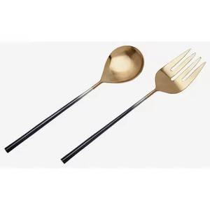 New Arrival of Latest Royal Design <b>Wooden</b> Handle <b>Salad</b> <b>Server</b> - Product Image 4