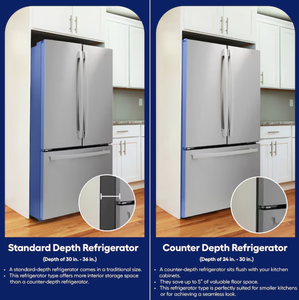 Refrigerador con Congelador Inferior de 17.2 Pies Cúbicos, Resistente a Huellas Dactilares, de 32 Pulgadas de Ancho, para Uso Doméstico y en Autocaravanas, de Aluminio - Product Image 4