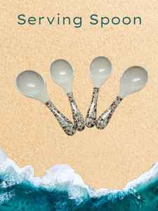 Vajilla de melamina sostenible al por mayor, cuchara reutilizable con logotipo personalizado, melamina multicolor y diseños múltiples - Product Image 2