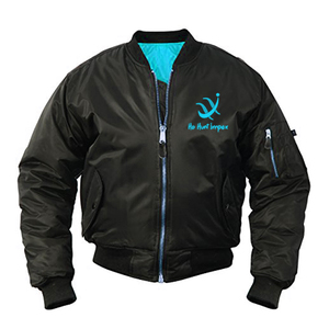 Chaqueta de moda para hombre, Cazadora bomber de vuelo personalizada de alta calidad, venta al por mayor - Product Image 3