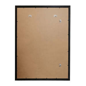 Simple Style 68 X 98 cm Wood Decor <b>Black</b> Poster <b>Frame</b> Creative Square Mirror Canvas Photo <b>Frame</b> for Display <b>A3</b> Flip <b>Frame</b> - Product Image 1