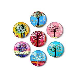 Bán Buôn Trung Quốc Nhà Máy Biểu Tượng Tùy Chỉnh Glass Dome Cá Nhân Thành Phố Lưu Niệm Vòng Vuông Hình Chữ Nhật Trái Tim Rõ Ràng Pha Lê Thủy Tinh Nam Châm - Product Image 2