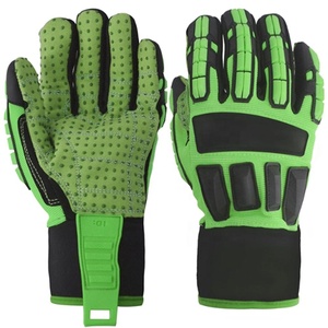 Gants de travail en cuir de première qualité résistants à la chaleur Gants de travail antistatiques antivibrations sans silicone sans poudre - Product Image 4