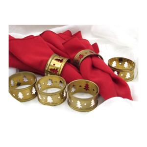 Anillo de metal de alta calidad para comedores, servilletas con temática navideña, Pascuas y festivas, hecho en metal - Product Image 6