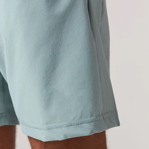 Ensemble short en coton personnalisé pour hommes de bonne qualité OEM/ensemble double pour la gym vente en gros de t-shirts en coton pour hommes avec shorts assortis respirants - Product Image 5