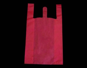 <b>Red</b> Non-Woven Fabric Bag - Product Image 1