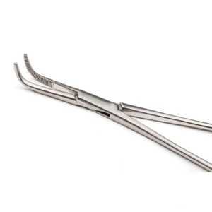 High Quality <b>Stainless</b> <b>Steel</b> <b>Angled</b> Dissecting Ligature Forceps Reusable Surgical Baby Mixters Artery Forceps Instrument Set - Product Image 2
