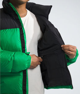 Chaqueta cortavientos de invierno duradera para hombre, chaqueta Bomber con capucha de lona bordada, cómoda, impermeable, trabajo perfecto, senderismo al aire libre - Product Image 2