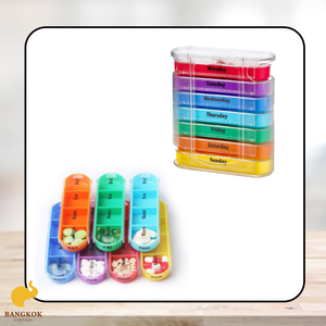 Hộp Đựng Thuốc Trượt Hộp Đựng Thuốc Du Lịch Hàng Tuần Hộp Đựng Thuốc <span class=keywords><strong>7</strong></span> Ngày Hộp Đựng Thuốc Cho Vitamin Từ Thái Lan - Product Image 5