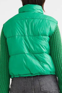 Chaleco Acolchado Delgado para Hombre, Personalizable, Chaqueta de Invierno, Impermeable, Cortavientos, con Recubrimiento OEM, Talla Personalizable - Product Image 2