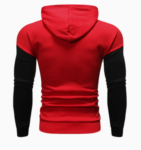 Sudadera con capucha deportiva con logotipo personalizado para hombre, ropa deportiva de secado rápido para gimnasio, Sudadera con capucha atlética, ropa deportiva de alta calidad, sudaderas con capucha de entrenamiento sin bolsillo - Product Image 3