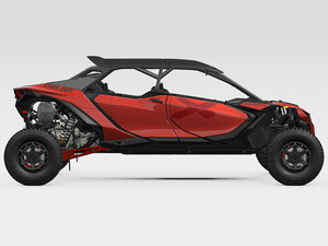 CanAm Rojo y Negro, Manual, 4x4, 4 Tiempos, Certificado EEC, Vehículo Utilitario Deportivo (UTV) a Gasolina/Diésel, Bloqueo de Diferencial, Jaula Antivuelco - Product Image 1