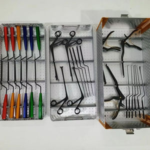 Ensemble d'instruments de chirurgie de la colonne vertébrale lombaire postérieure mini-invasive Kit de chirurgie orthopédique de haute qualité - Product Image 5