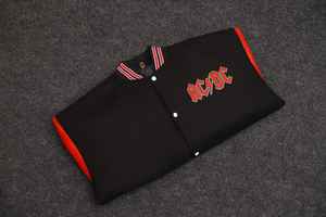 Custom University Lettermen Football Jackets for Men Personalized Varsity Jacket with Stand Collar and Front Logo Patchwork - Product Image 4