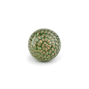 Modern green coler Golder <b>Ceramic</b> Drawer Knob Brass Fittings Handmade Adjustable Decorative Cabinet Pull Bedroom Bathroom Mall - Product Image 1