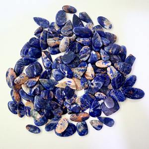 Quartz bleu de pierre précieuse en vrac de Sodalite naturelle de haute qualité pour la fabrication de bijoux - Product Image 5