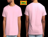 T-shirts pour hommes grandes tailles, respirants, écologiques, 100 % coton, collection Printemps-Été, surplus de stock direct usine