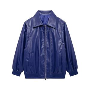 Chaqueta de Piel de Vaca de la Mejor Calidad al por Mayor para Mujer, Chaqueta de Forro Polar con Cuello Alto, Acabado Impermeable y Transpirable, Ropa de Invierno - Product Image 5