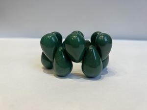 Bracelet en acrylique épais écologique, large bracelet en résine, forme géométrique irrégulière, translucide, multicolore, largeur de bande personnalisable, vente chaude - Product Image 5