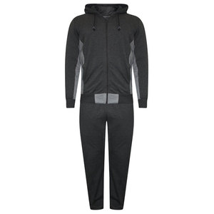 Ensemble de survêtement personnalisé pour homme, sweat à capuche oversize, logo imprimé, grande taille, unisexe, 100 % coton, pour le jogging - Product Image 3